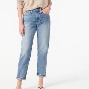 J.Crew Jeans Women's Slouchy Boyfriend Relaxed Wash Denim, 100% Cotton, Sz 26